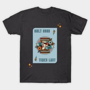 Good Times Poker Card Gambler Tattoo T-Shirt